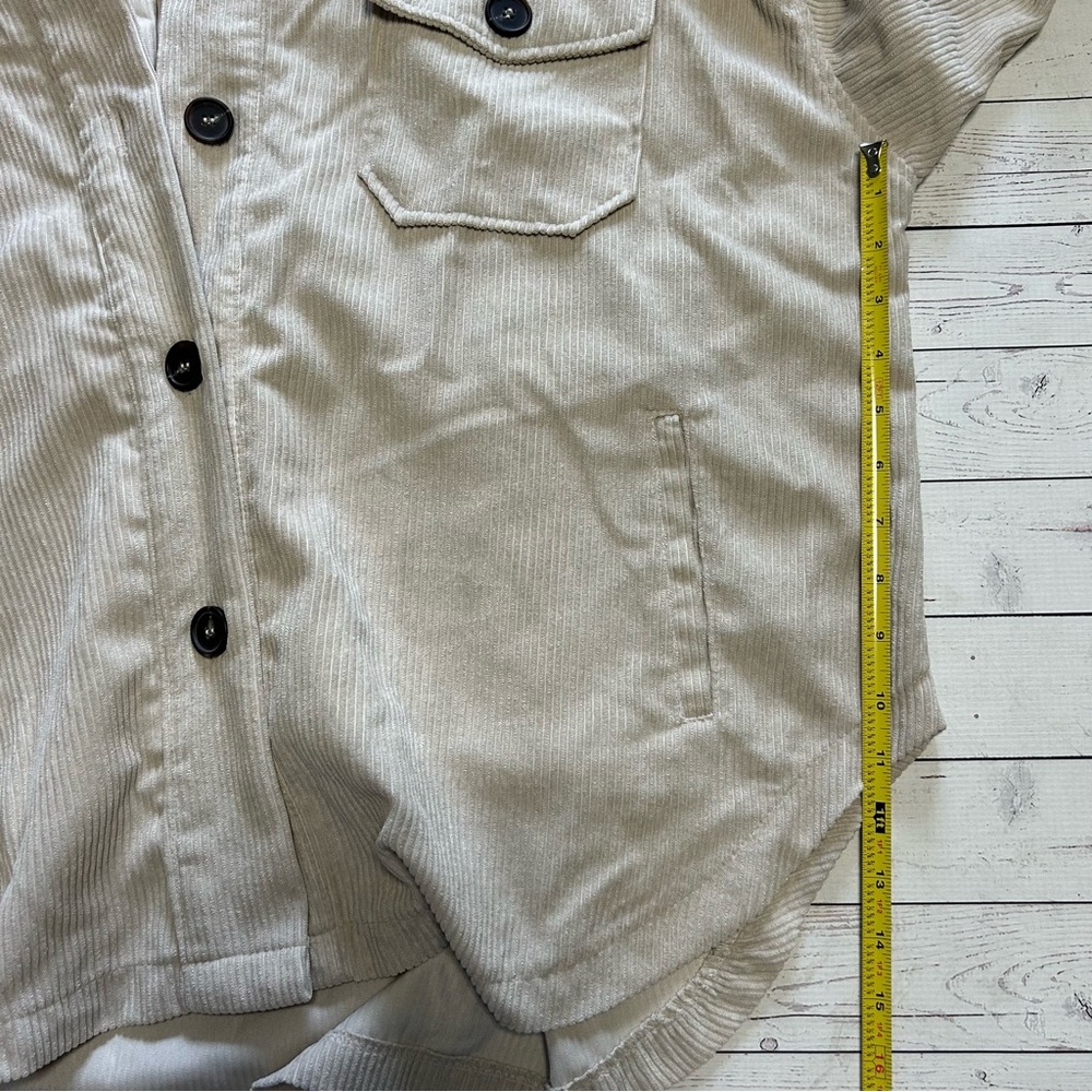 Zenana Button Shirt - Picture 6 of 6